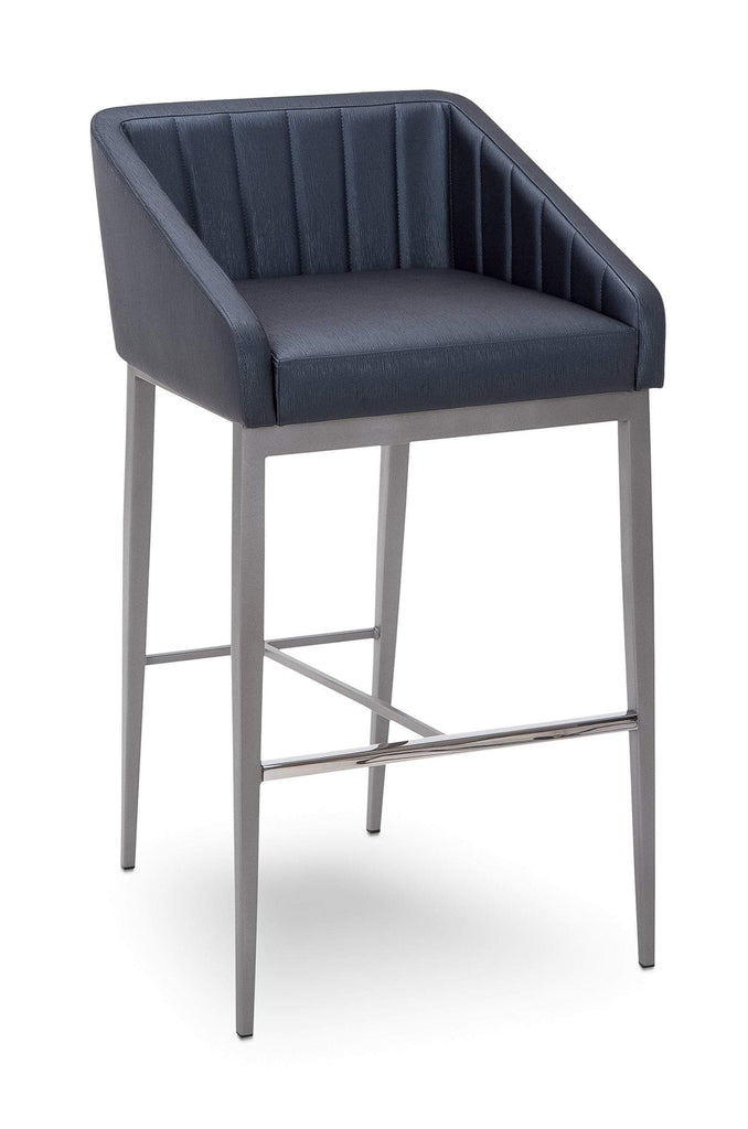 Grey bar stools with chrome online legs