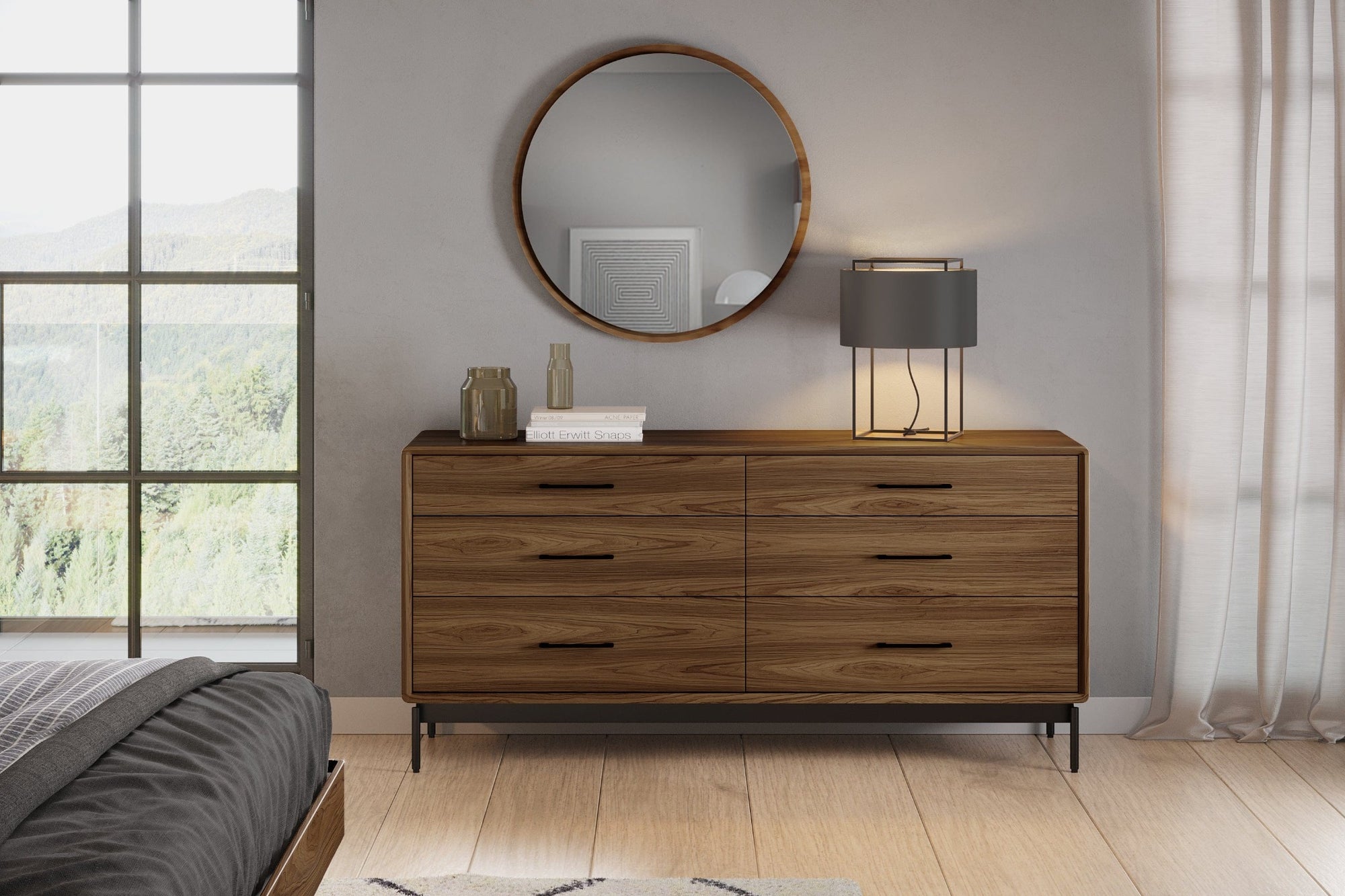 BDI Linq 6 Drawer Dresser