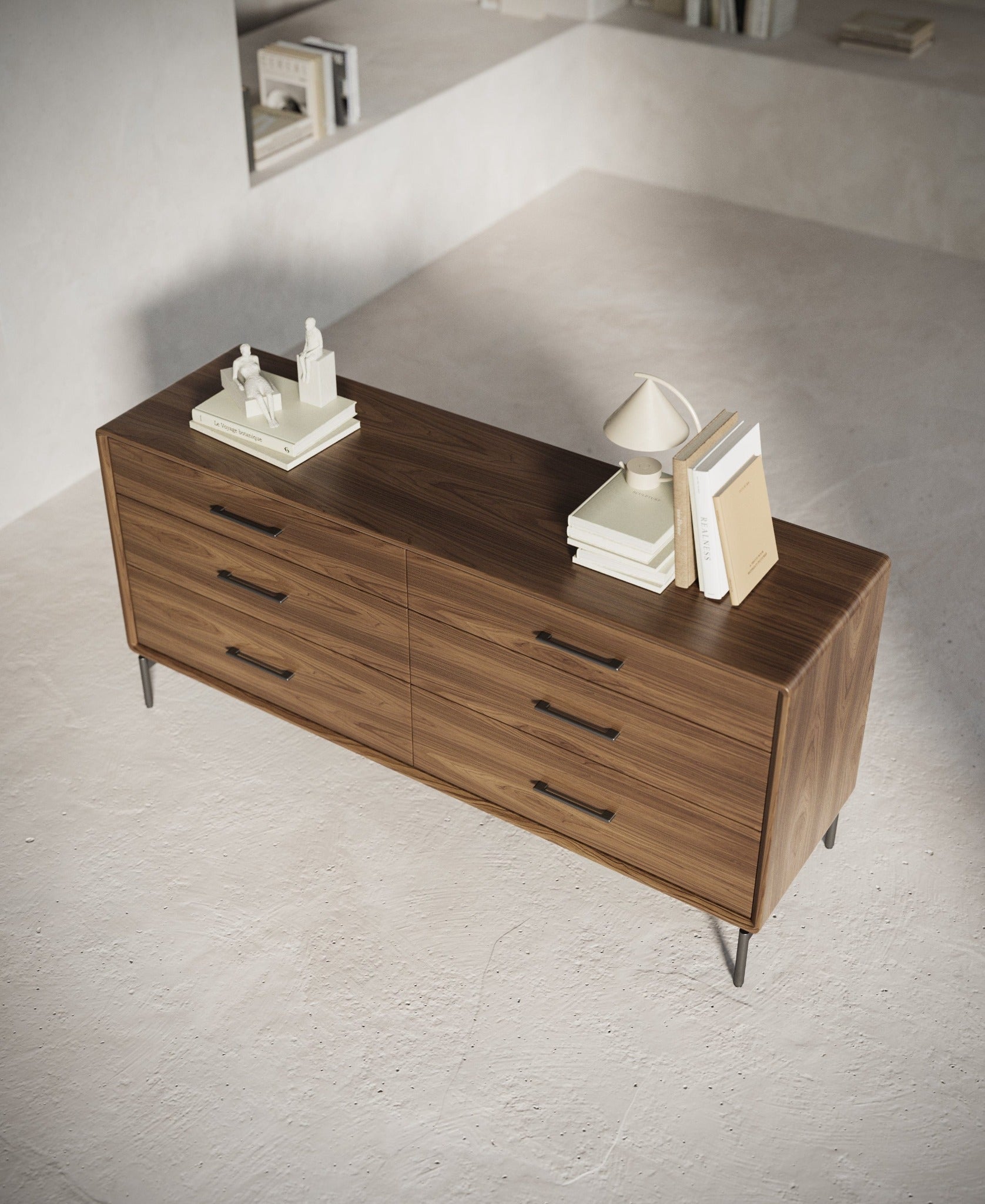 BDI Linq 6 Drawer Dresser