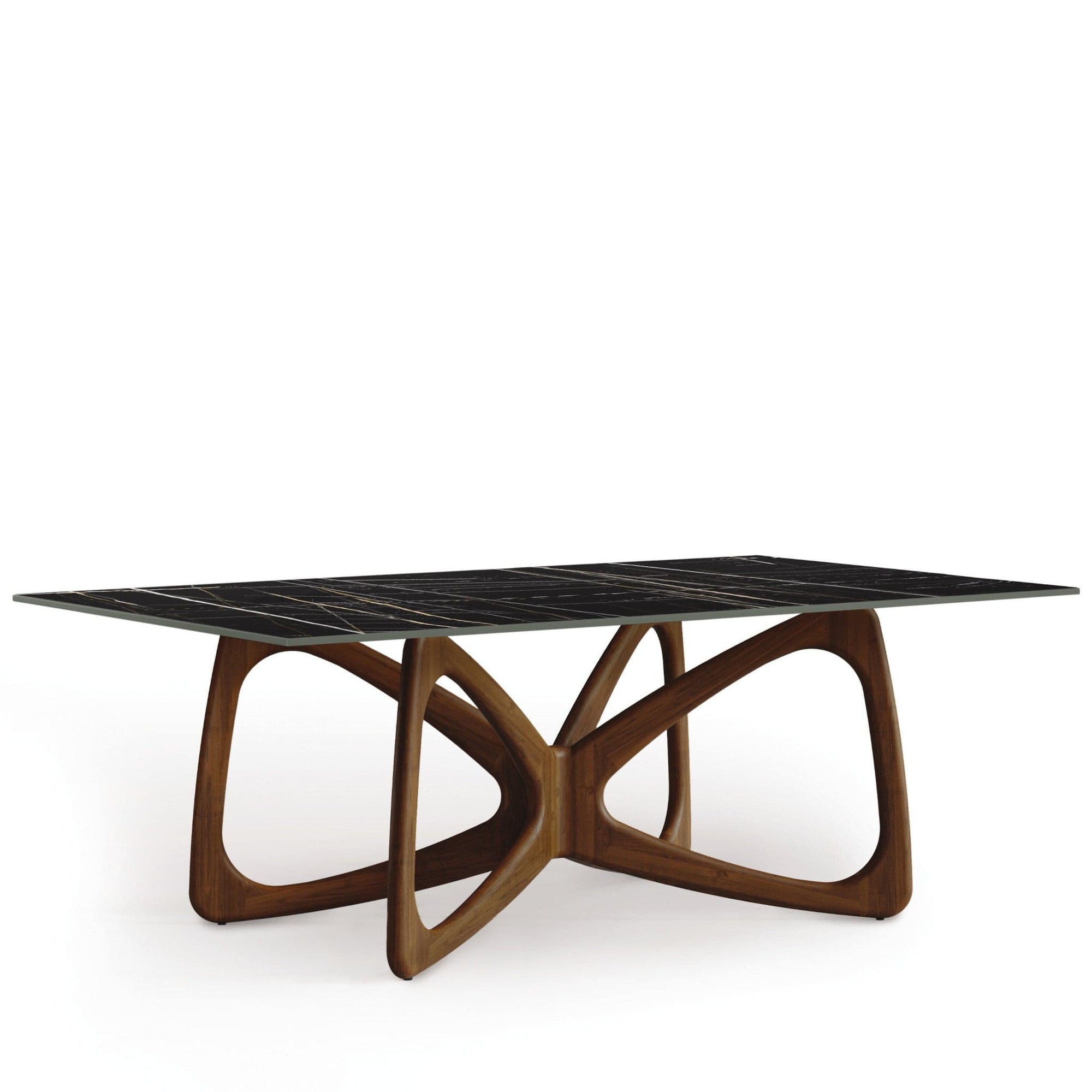 Copeland Butterfly Stone Top Dining Table