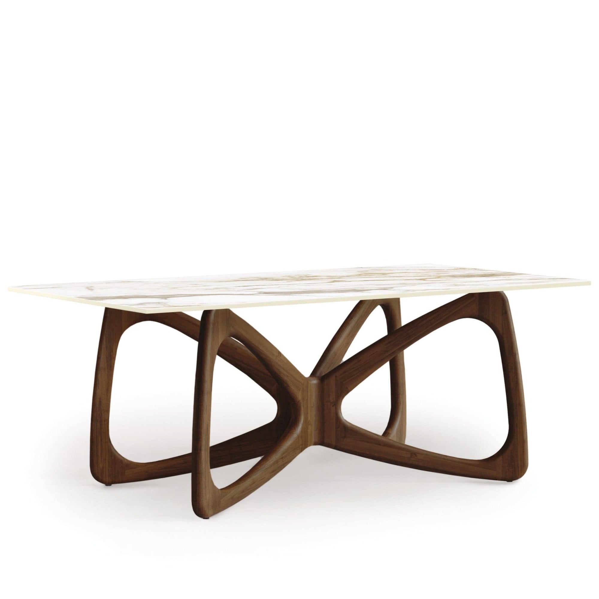 Copeland Butterfly Stone Top Dining Table