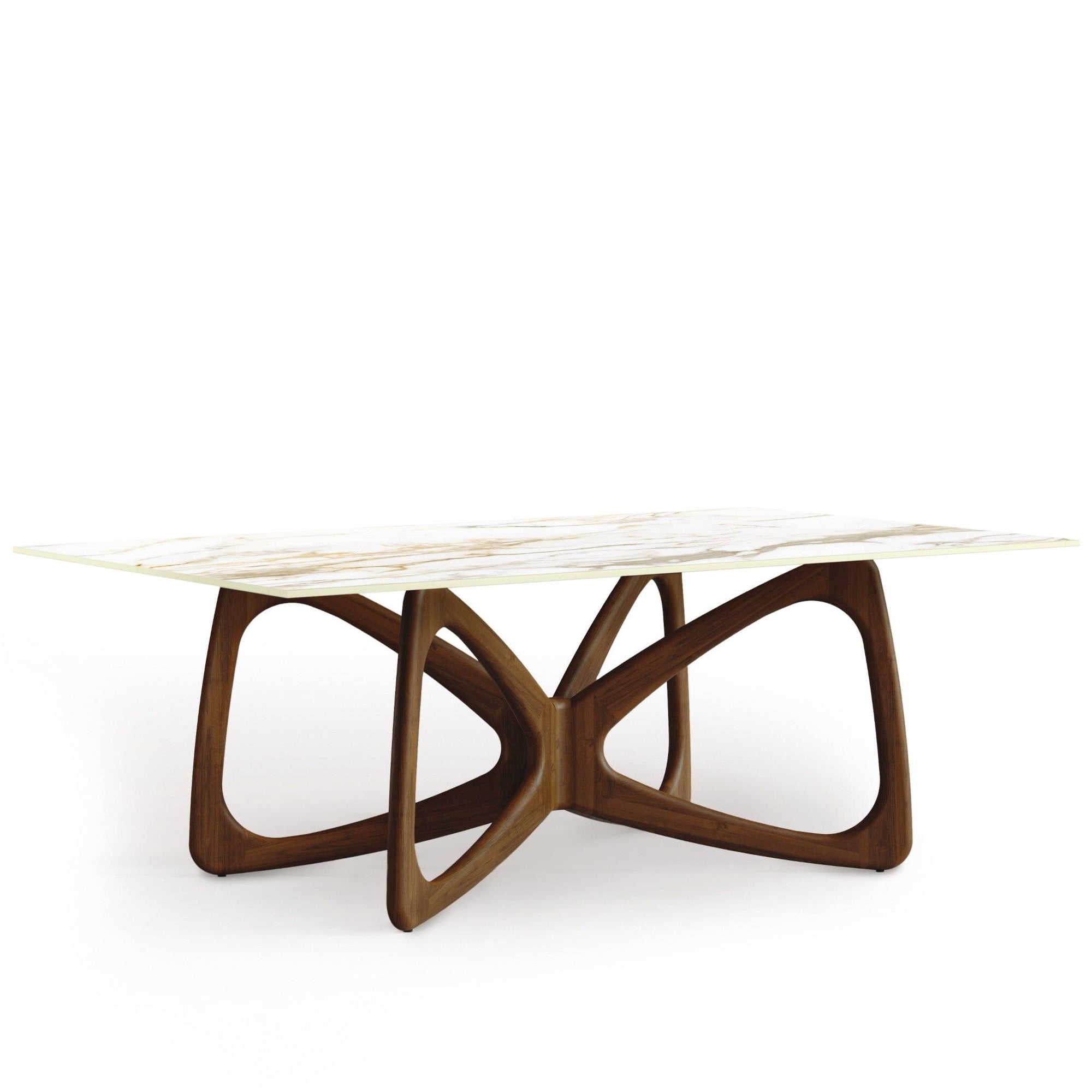 Copeland Butterfly Stone Top Dining Table