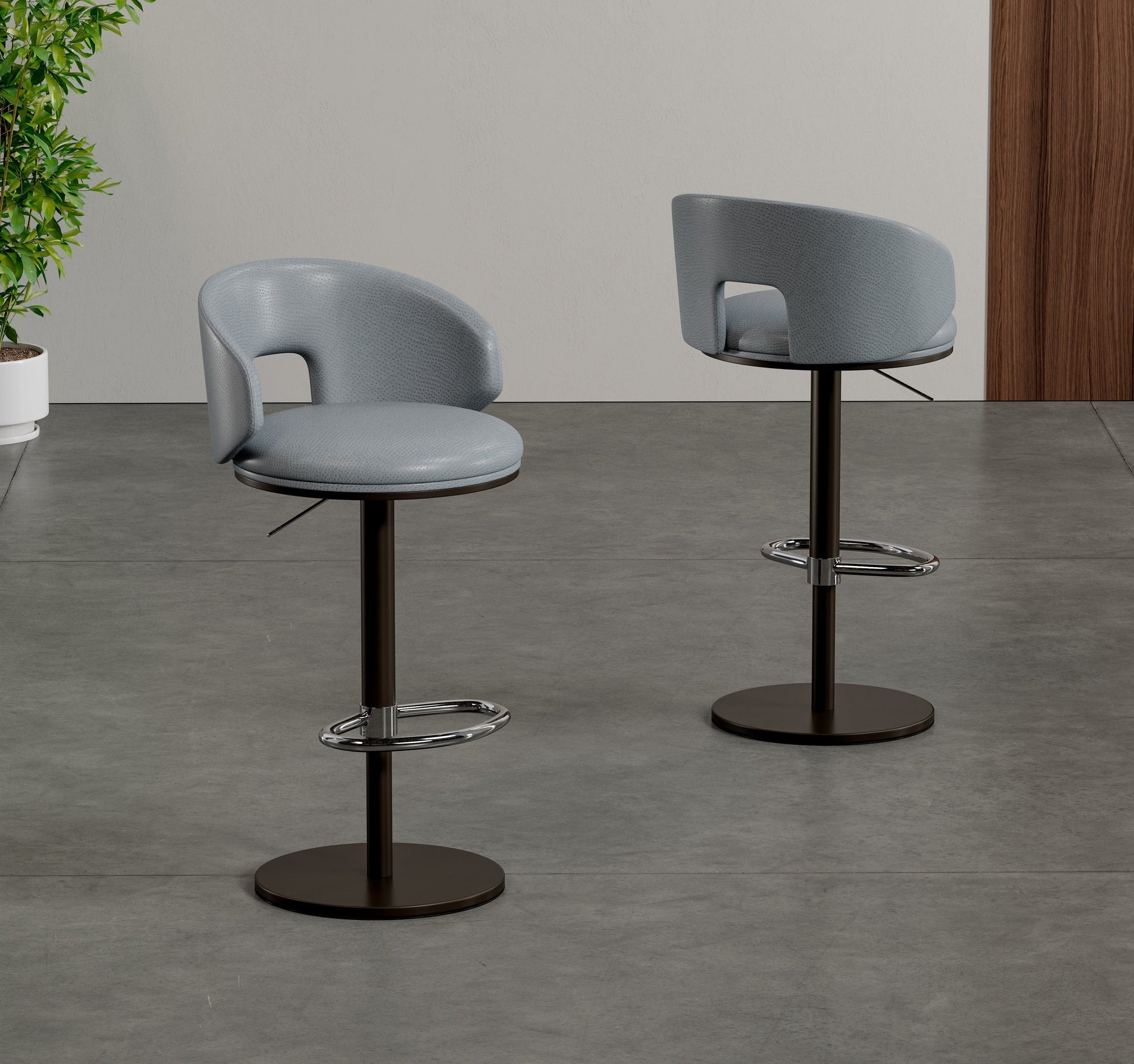 Elite Modern Clay Adjustable Stool