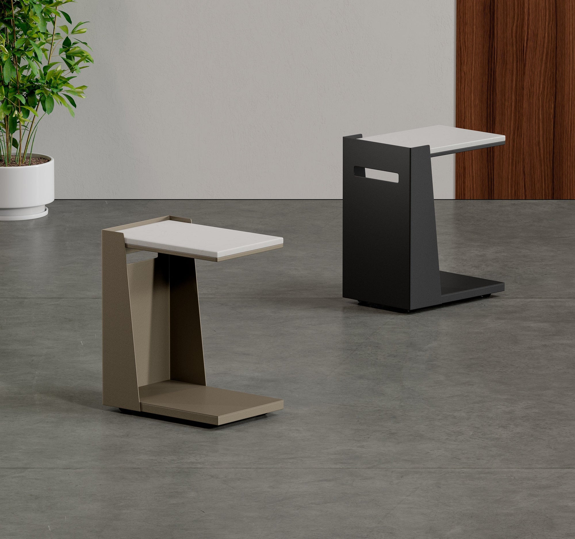 Elite Modern Flip Accent Table