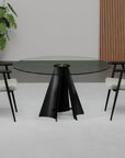 Elite Modern Pinnacle Round Dining Table