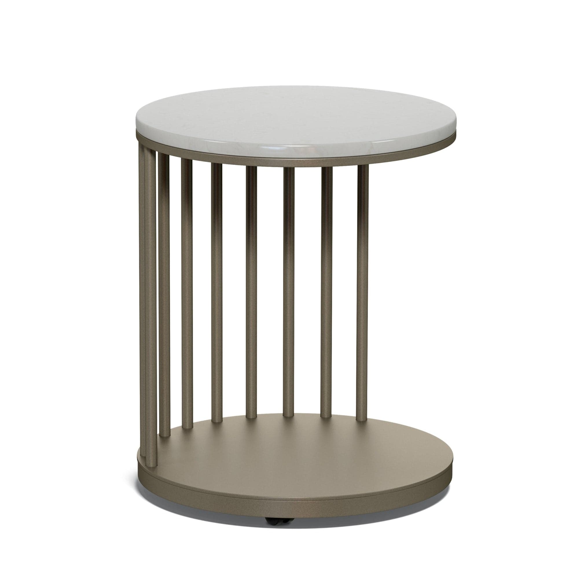 Elite Modern Spoke Accent Table