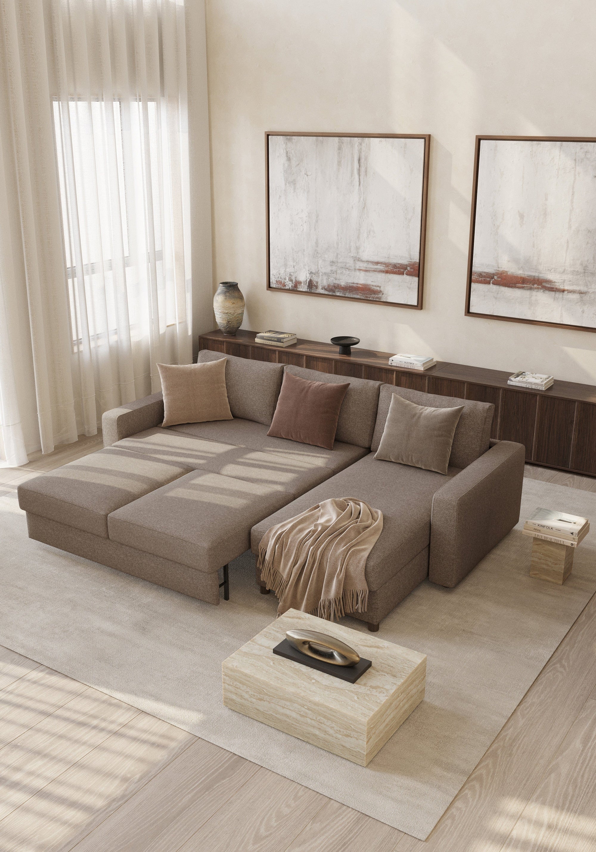 Innovation Neah Sectional Sleeper Sofa