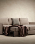 Innovation Neah Slim Arm Sectional Sleeper Sofa