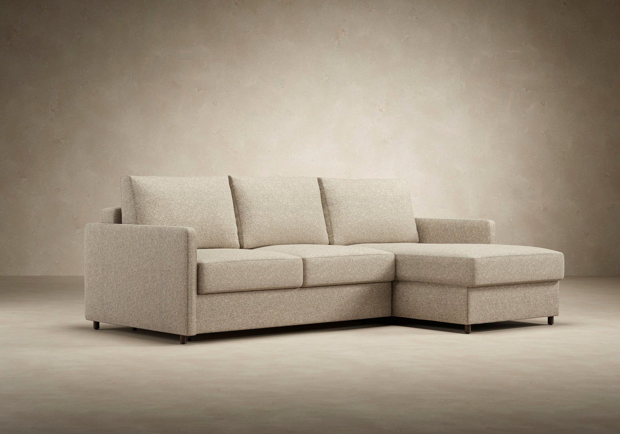 Innovation Neah Slim Arm Sectional Sleeper Sofa