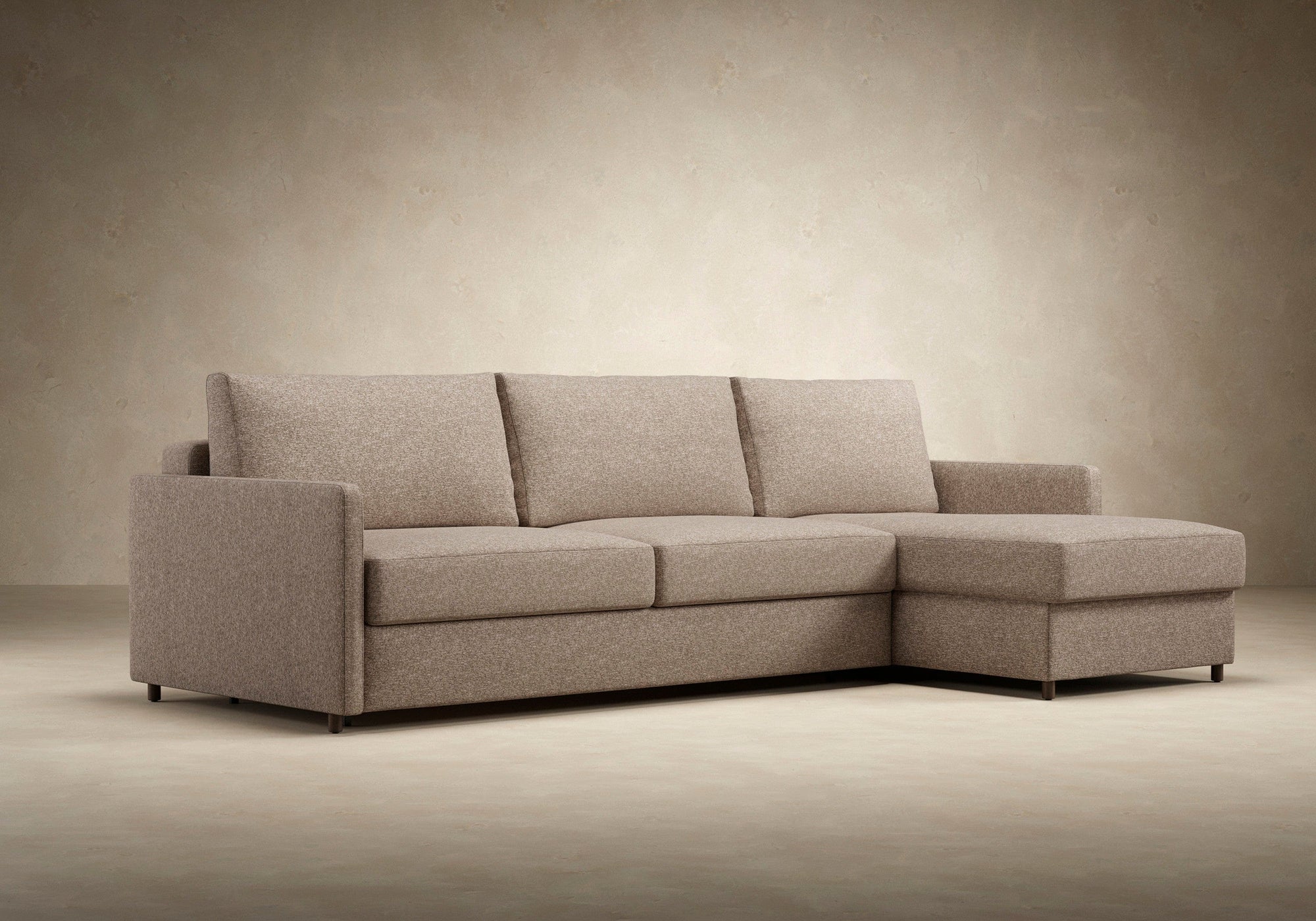 Innovation Neah Slim Arm Sectional Sleeper Sofa