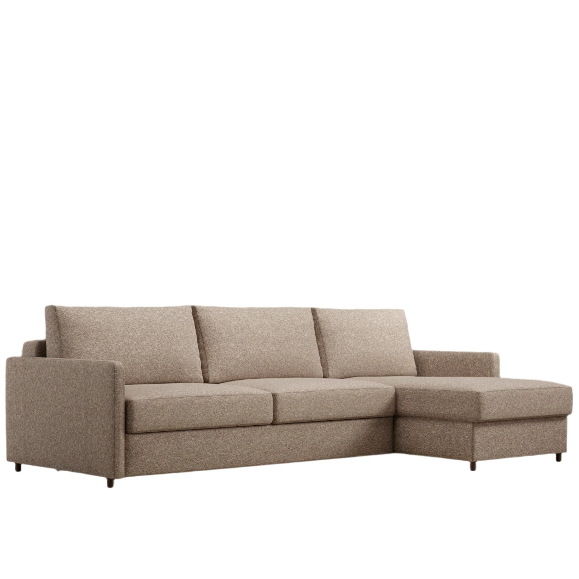 Innovation Neah Slim Arm Sectional Sleeper Sofa