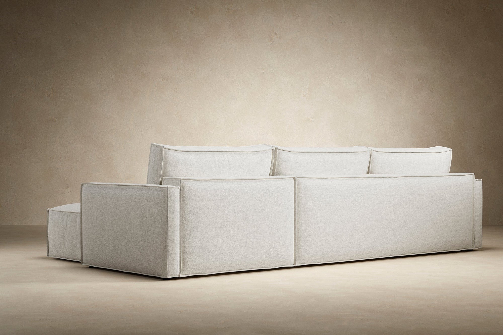 Innovation Newilla Slim Arm Sectional Sleeper Sofa