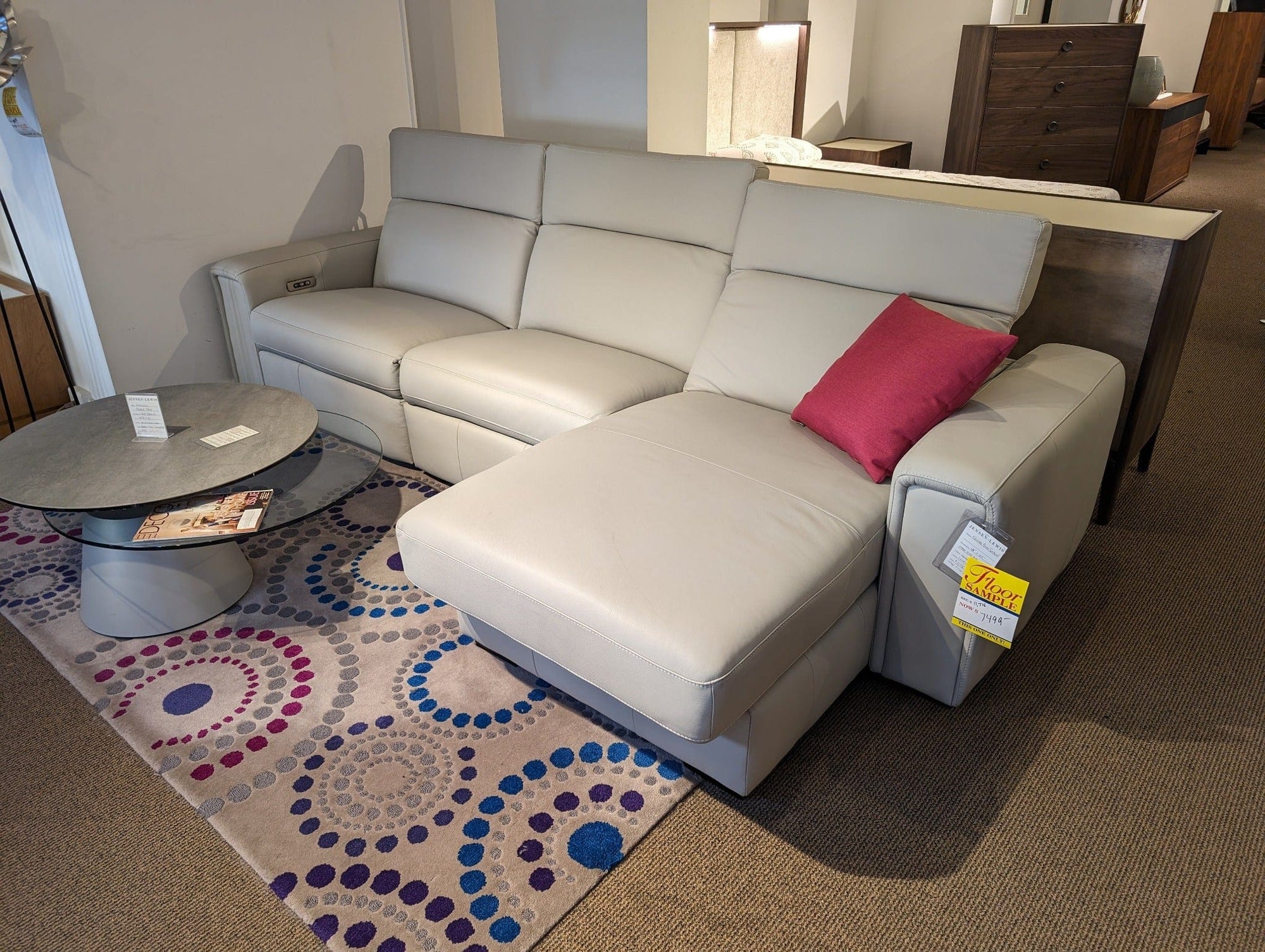 Jensen-Lewis Toronto Powered Sectional