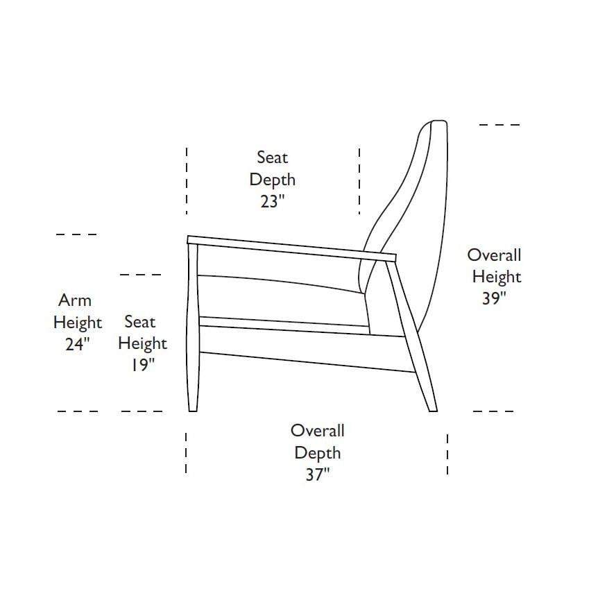 American Leather Aston Re-Invented Recliner