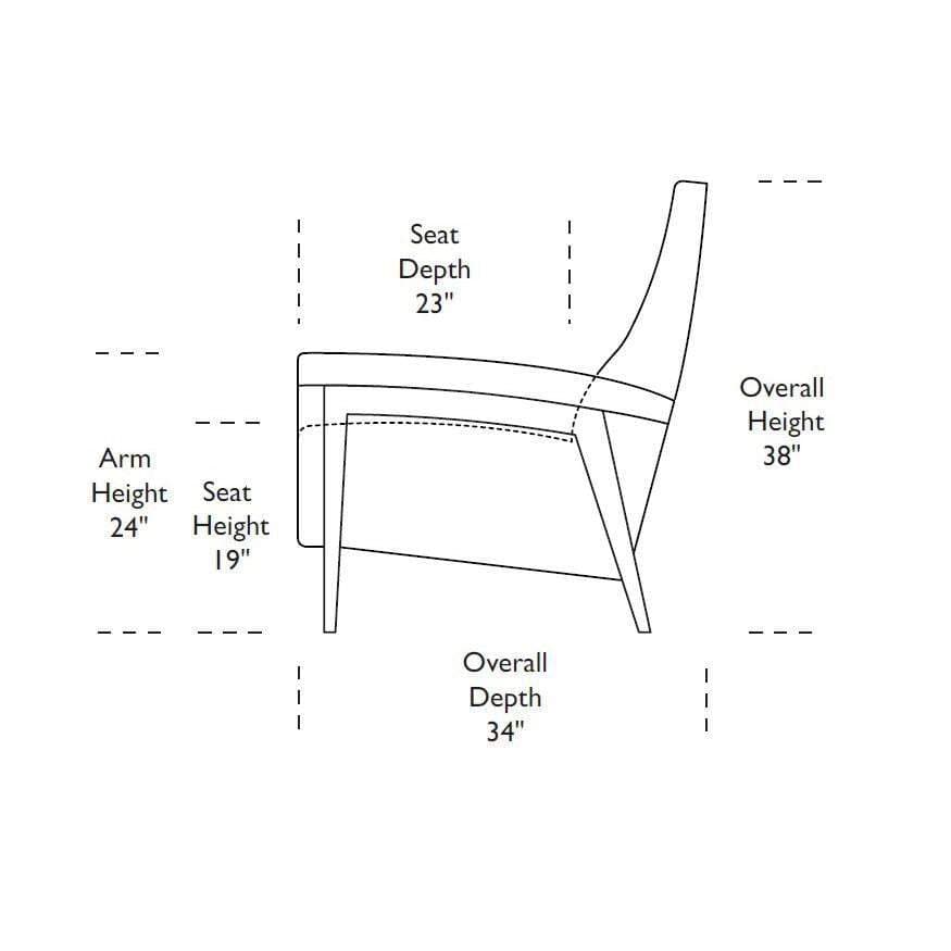 American Leather Quinton Re-Invented Recliner