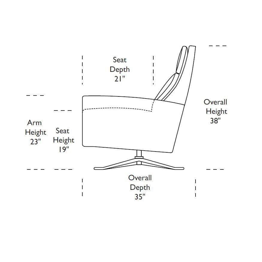 American Leather Simon Re-Invented Recliner