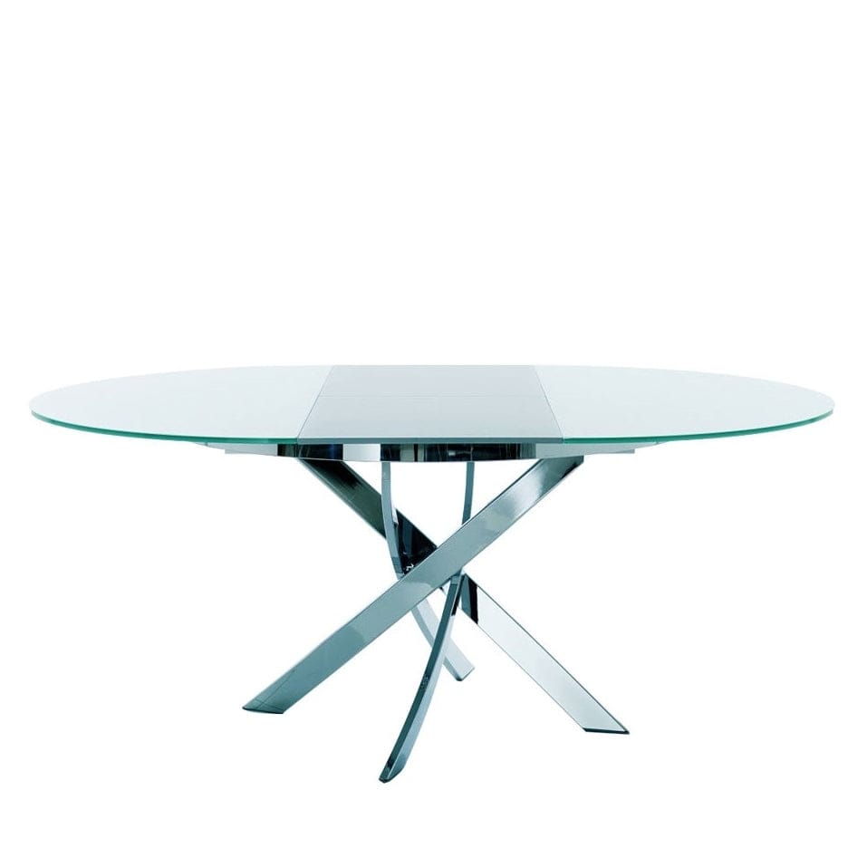 Bontempi Barone Round Extendible Dining Table