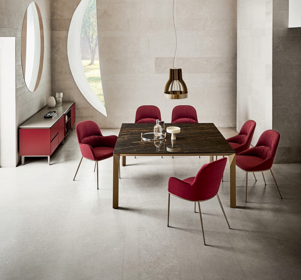 Bontempi Mirage Square Dining Table