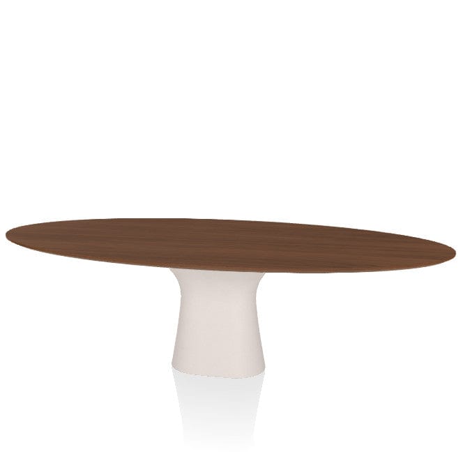 Bontempi Podium Wood Top Dining Table