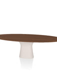 Bontempi Podium Wood Top Dining Table