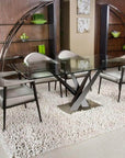 Elite Modern Crystal Dining Table