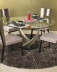 Elite Modern Crystal Round Dining Table