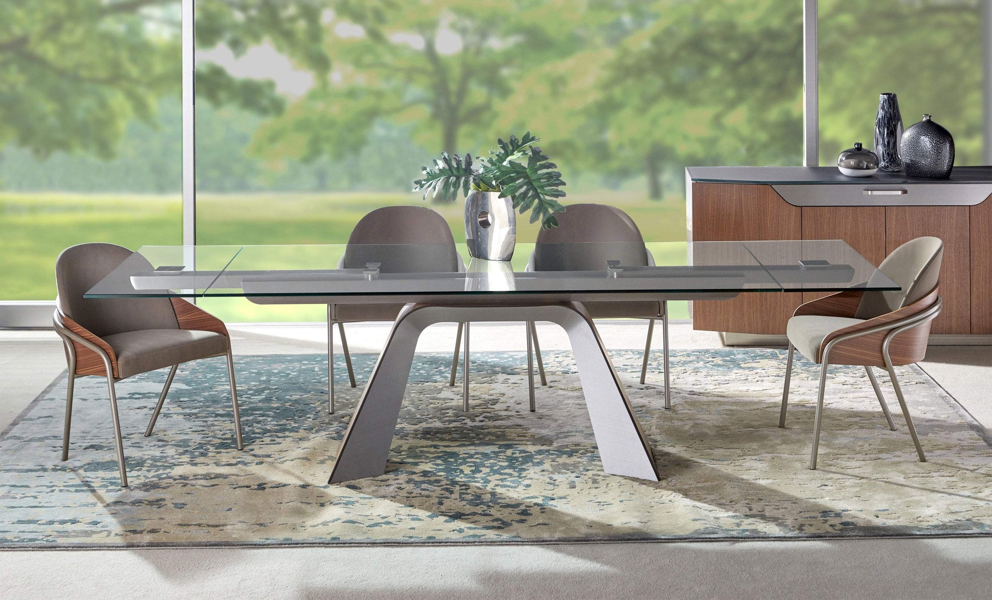 Elite Modern Hyper Extension Dining Table