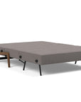 Innovation Cubed Full Size Sofa Bed With Dark Wood Legs