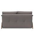 Innovation Cubed Full Size Sofa Bed With Dark Wood Legs