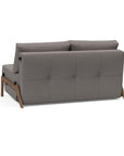 Innovation Cubed Full Size Sofa Bed With Dark Wood Legs