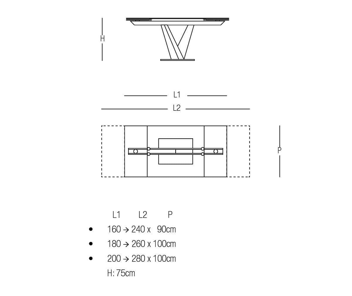 Naos Minosse Dining Table